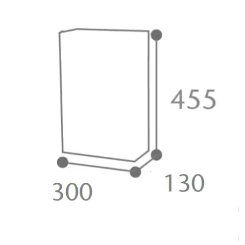 Armoire à pharmacie à 1 porte CLINIX Rossignol - 11649 5 Armoire à pharmacie à 1 porte CLINIX Rossignol - 11649 – Image 3