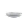 Lavabo blanc POLO ZOOM Roca mural ou sur colonne -Robinetterie Soldes Boutique AFD 118114