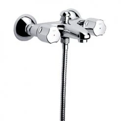 Mélangeur bain-douche mural NIAGARA N Roca bicommande - A5A0269C00