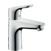 Mitigeur de lavabo 100 CH3 COOLSTART FOCUS Hansgrohe avec tirette et vidage - 31621000