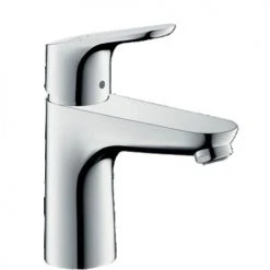 Mitigeur de lavabo 100 CH3 COOLSTART FOCUS Hansgrohe avec tirette et vidage - 31621000
