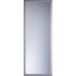Miroir décoratif Pradel encadrement plastique alu brossé - 276419