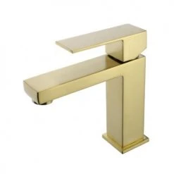 Mitigeur de lavabo Hudor HALYS doré - 3 701 394 911 206 -Robinetterie Soldes Boutique AFD 133022