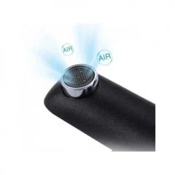 Mitigeur de lavabo Hudor CEPHISE noir brillant - 3 701 394 911 268 -Robinetterie Soldes Boutique AFD 133024