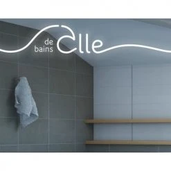 Miroir avec éclairage LED Pradel pour salle de bains II - 557039