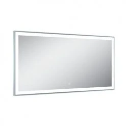 Miroir de salle de bains Pradel avec éclairage LED Elegant