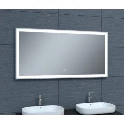 Miroir de salle de bains Pradel avec éclairage LED Elegant -Robinetterie Soldes Boutique AFD 133203