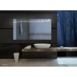 Miroir MON BEAU MIROIR Pradel avec éclairage LED - 557055 -Robinetterie Soldes Boutique AFD 133232