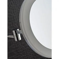 Miroir cosmétique grossissant x3 Pradel lumineux mural - 56017 -Robinetterie Soldes Boutique AFD 133248