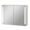 Armoire de toilette à LED modèle CONTEMPORAINE Pradel - 736464 -Robinetterie Soldes Boutique AFD 133275