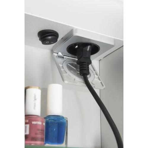 Armoire de toilette aluminium JAYA 50 Pradel - 730068 7 Armoire de toilette aluminium JAYA 50 Pradel - 730068 – Image 5