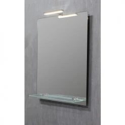 Miroir de salle de bains modèle SPOTI 50 Pradel avec éclairage LED - 557789 -Robinetterie Soldes Boutique AFD 133303