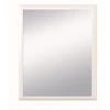 Miroir décoratif Pradel encadrement bois blanc - 270774 -Robinetterie Soldes Boutique AFD 133305