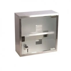 Armoire à pharmacie carré sécurisée OLGA Pradel - 164469 -Robinetterie Soldes Boutique AFD 133307