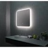 Miroir de salle de bains Pradel avec éclairage LED - 554022 -Robinetterie Soldes Boutique AFD 133322