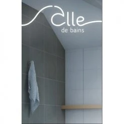 Miroir de salle de bains I Pradel par Joël Guenoun avec éclairage LED - 557023