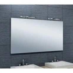 Miroir de salle de bains Pradel avec spot LED - 556750 -Robinetterie Soldes Boutique AFD 133595