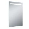 Miroir de salle de bain mural Pradel avec éclairage LED à piles - 557772