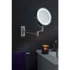 Miroir cosmétique mural Pradel rond lumineux - 55986 -Robinetterie Soldes Boutique AFD 133617