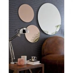 Miroir décoratif LES TENDANCES Pradel rond mural - 760028