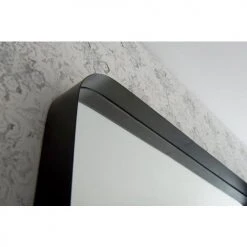 Miroir décoratif Pradel encadrement métallique noir - 760031 -Robinetterie Soldes Boutique AFD 133625
