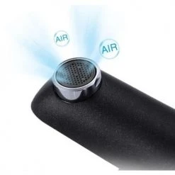 Mitigeur de lavabo Hudor CEPHISE noir brillant - 3 701 394 911 268 -Robinetterie Soldes Boutique AFD 133682