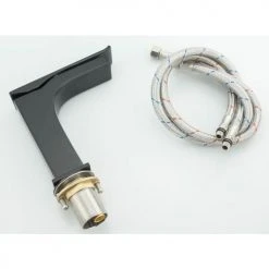 Mitigeur de lavabo Hudor PHASIS gun black - 3 701 394 912 302 -Robinetterie Soldes Boutique AFD 133697