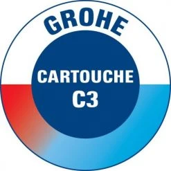 Mitigeur bain-douche thermostatique GROHTHERM 2000 Grohe bicommande - 34467-001 -Robinetterie Soldes Boutique AFD 14821