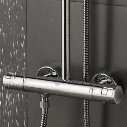 Ensemble de douche VITALIO START SYSTEM Grohe avec mitigeur thermostatique - 27960000 11 Ensemble de douche VITALIO START SYSTEM Grohe avec mitigeur thermostatique - 27960000 -Robinetterie Soldes Boutique AFD 152677