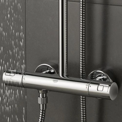 Ensemble de douche VITALIO START SYSTEM Grohe avec mitigeur thermostatique - 27960000 6 Ensemble de douche VITALIO START SYSTEM Grohe avec mitigeur thermostatique - 27960000 – Image 4