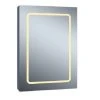 Armoire de toilette aluminium JAYA 50 Pradel - 730068 1 Armoire de toilette aluminium JAYA 50 Pradel - 730068 -Robinetterie Soldes Boutique AFD 159043