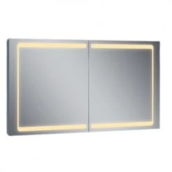 Armoire de toilette double porte LED modèle JAYA 120 Pradel - 730090