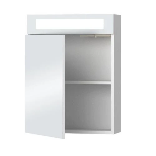 Armoire de toilette blanche avec LED et miroir Pradel - 736425 3 Armoire de toilette blanche avec LED et miroir Pradel - 736425