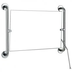 Miroir incassable Delabie inox autocollant - 3453 -Robinetterie Soldes Boutique AFD 17448