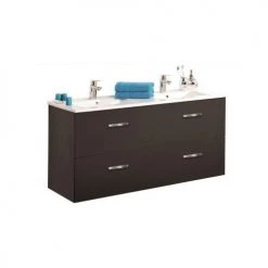 Meuble sous vasque ANGELO Néova graphite 3 portes