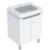 Pack lavabo BASTIA Geberit avec meuble bas - 099437ABLB4 2 Pack lavabo BASTIA Geberit avec meuble bas - 099437ABLB4 -Robinetterie Soldes Boutique AFD 179386
