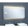 Miroir de salle de bains Pradel avec éclairage LED - 557336 -Robinetterie Soldes Boutique AFD 179412