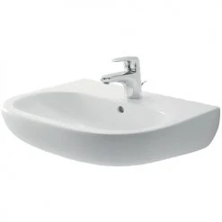 Lavabo D-CODE grande cuve avec trop-plein Duravit